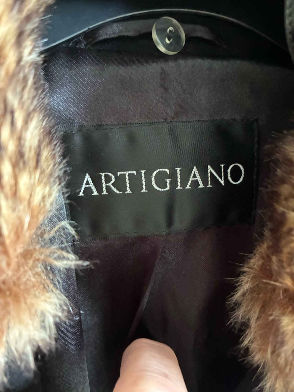Absolutely Gorgeous Woman’s Sz 10,    ARTIGIANO Wool/CASHMERE COAT! 🌻🌻🌻🌻🌻🌻🌻🌻🌻🌻🌻🌻 - Picture 3 of 10